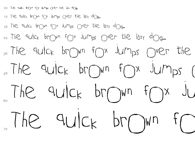 Two Turtle Doves font waterfall