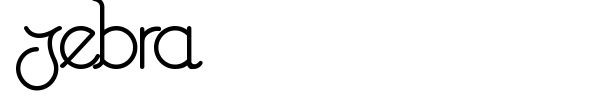 Zebra font