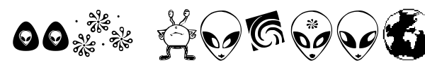 001 Starship Gamma font