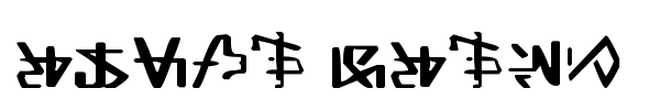 Alien Gantz font
