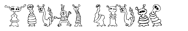 Alien Twits font