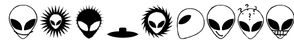 Alienator font