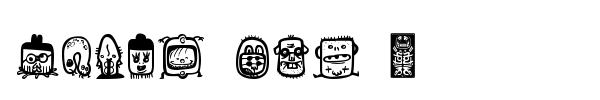 Alien dco 2 font