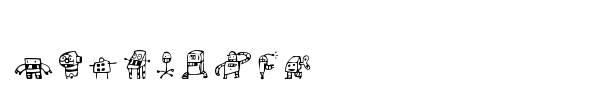 Alphabots font