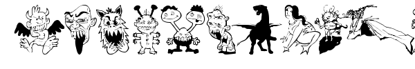 Art Monsters font