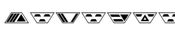 Gobotronic font