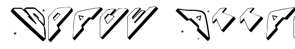 Space Attacks font preview