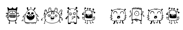 Space Dude font preview