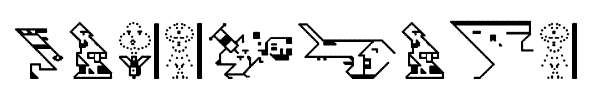 Testament C / Neuroticons font