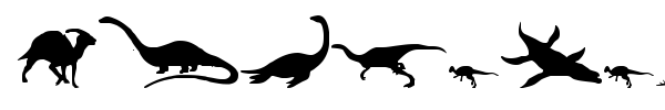 Ding-o-saurs font