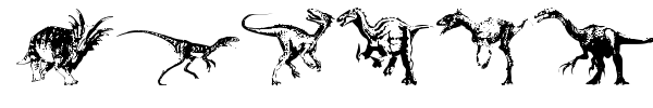 Dinosaurs font