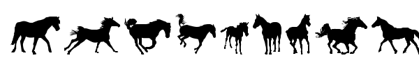 DJ Horses 1 font