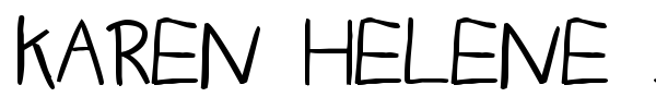 Karen Helene Dingbats font
