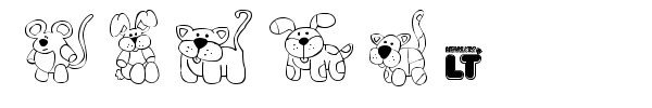 Make Your Own Pets LT font