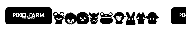 Pixelfarms Pets font