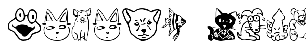 Sakabe Animal 01 font