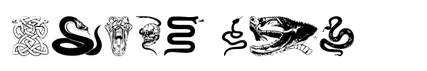 Snake Mix font