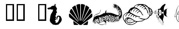 WM Aquatic 1 font