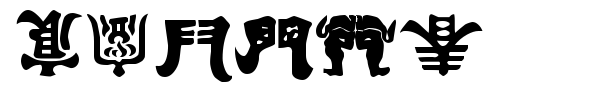 Kemuri font preview