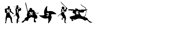 Ninjas font