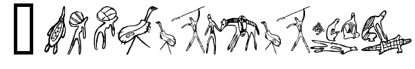 Aboriginebats 1 + 2 font