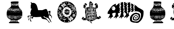 Africain font