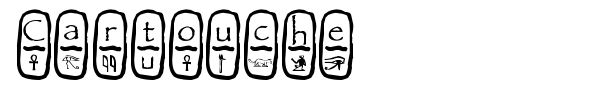 Cartouche font