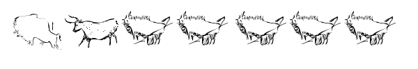 CaveArt font