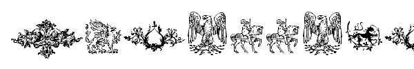 Intellecta Heraldics font