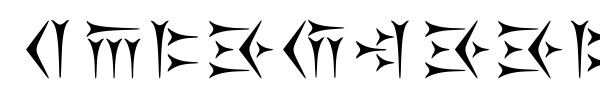 Kakoulookiam font