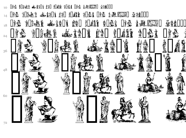 Oktober 98 font waterfall