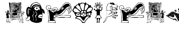 Tribalistica Figures font