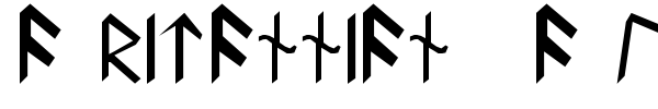 Britannian Runes font