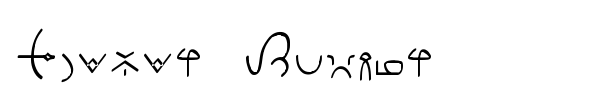 Clavat Script font preview