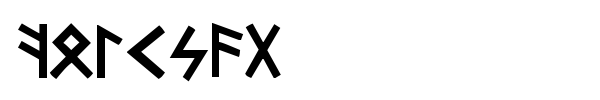 Folksag font