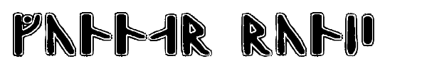Gunnar Runic font