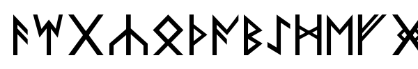 Norse Code font