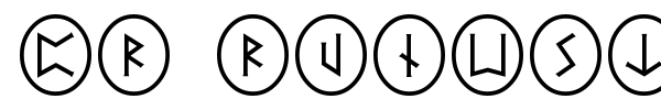 PR Runestones 2 font