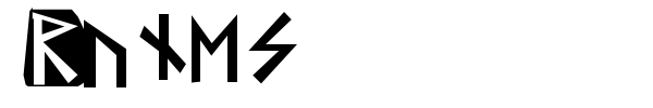 Runes font