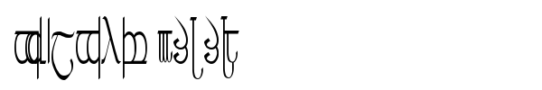 Tengwar 3+4+5 font