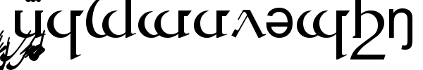 Tengwar Quenya font