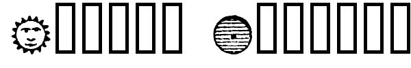 Essene Dingbats font