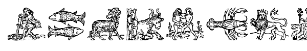 Tierkreis3 font