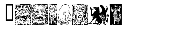 Fabeldyr font