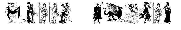 Greek Mythes font