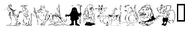 KR RPG font