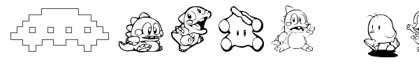 Taito All Stars font