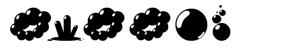Bubble font