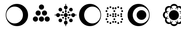 Circle Things 2 font