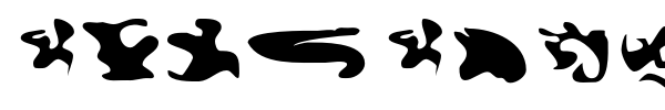 CISF Camouflage Kit font preview